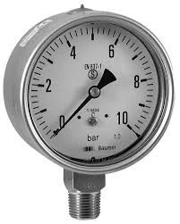  Bourdon Mep5-Mmn5 - Safety Industrial Pressure Gauge 