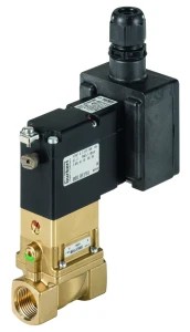  Burkert 5282 Eex D - 2/2 Brass Or Stainless Steel  Hazardous Area Solenoid Valve 