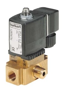  Burkert Type 6014 Eex M Banjo - Direct Mount Hazardous Area Solenoid Valve 