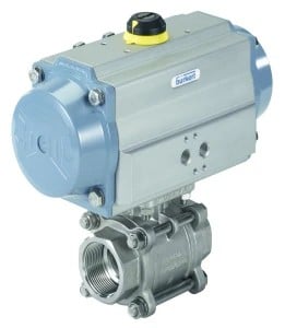  Burkert Type 8805 - 2/2 & 3/2 Way Ball Valve With Pnuematic Rotary Actuator 