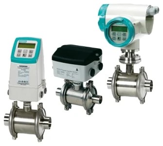  Siemens Danfoss Mag 1100 Food - Electromagnetic Flow Meter 